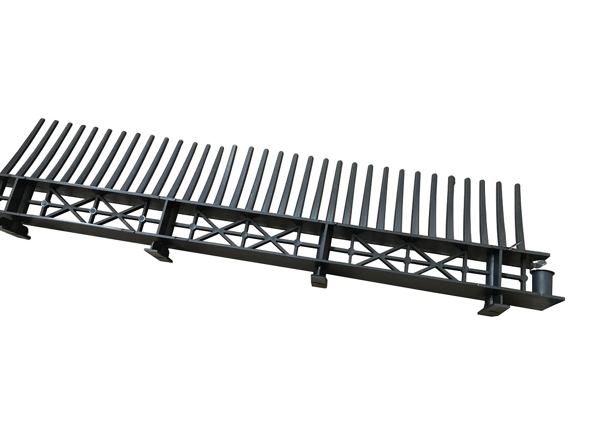 Element okapu wentylowanego Klöber z grzebieniem KR0057 60 mm antracyt