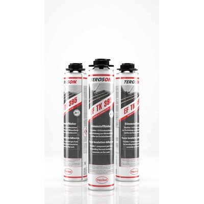 TEROSON EF TK 395 PUR insulation adhesive 825ml tin for strip bonding