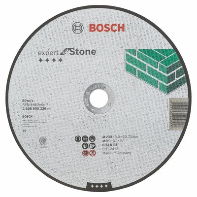 Bosch cutting disc Expert stone straight C 24 R BF 230x3.0mm