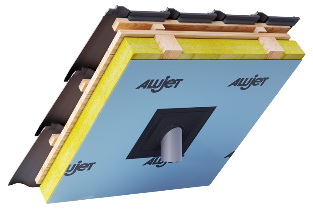 ALUJET Rohrmanschette 70 / 90 / 110 / 150 mm - 5 St. / Beutel