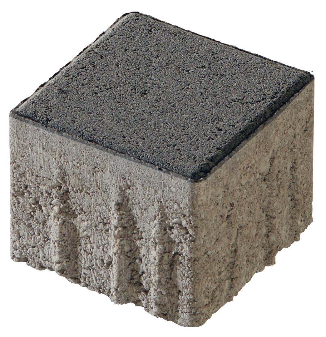Kostka brukowa MultiTec 10x10x8cm antracyt. gładki beton. mini faza