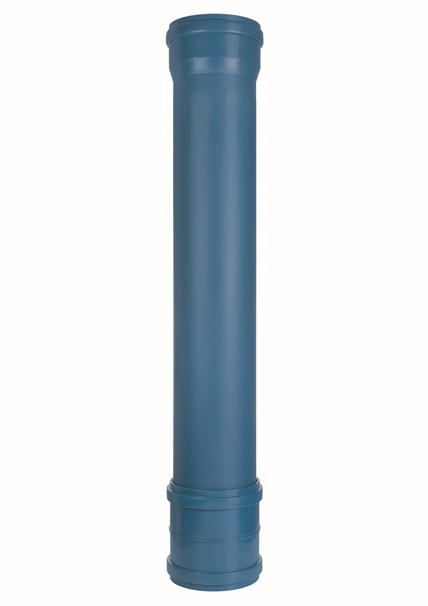 Wavin Acaro PP Blue SN 12 RW Rura DN 200 BL 1000mm z kształtowaną mufą kielich