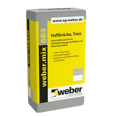 SGW weber.mix 663 Most wiążący Trass worek 25 kg