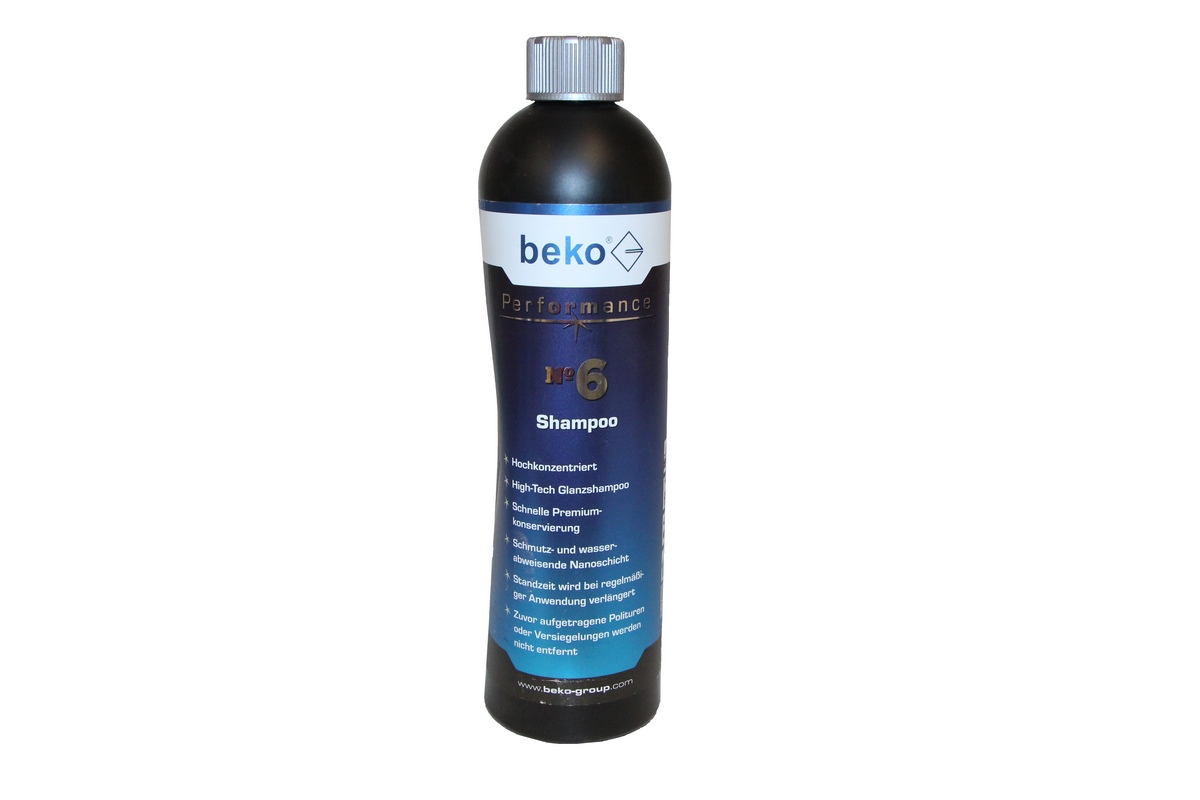 Beko Performance No. 6 Shampoo 750ml bottle