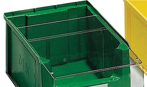 Querteiler f.Sichtlagerkasten MK2 PS glasklar 10St./Btl.