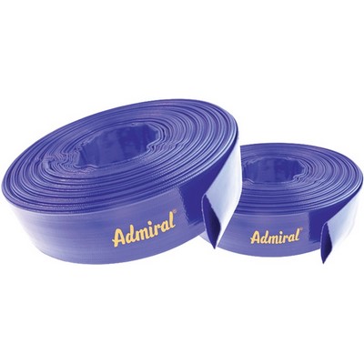 Admi®Flat flat hose inner Ø 203mm length 50m blue ADMIRAL