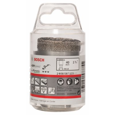 Bosch diamond dry drill Dry Speed Best Ceramic 40x35mm