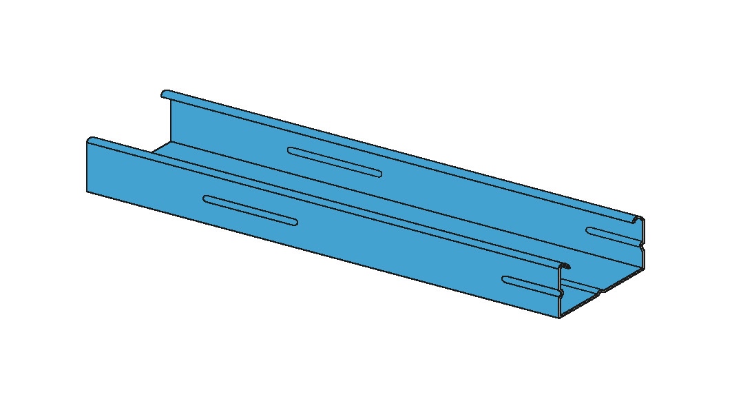 Knauf Profil CD C5-M niebieski 60x27x06mm 4000mm
