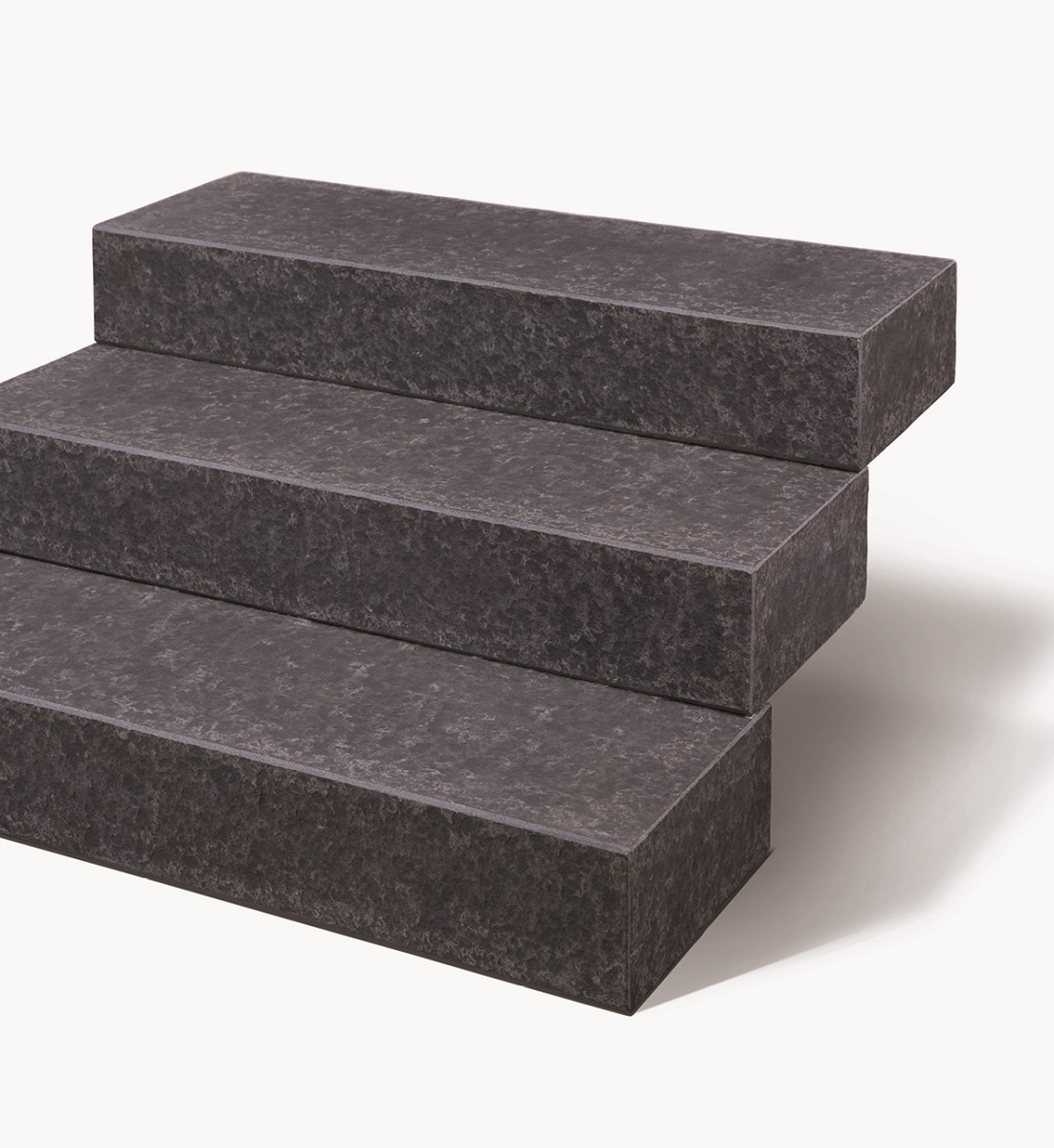 SELTRA block step SANOKU ELE anthracite-black 15x35x120cm satinised basalt Vietnam