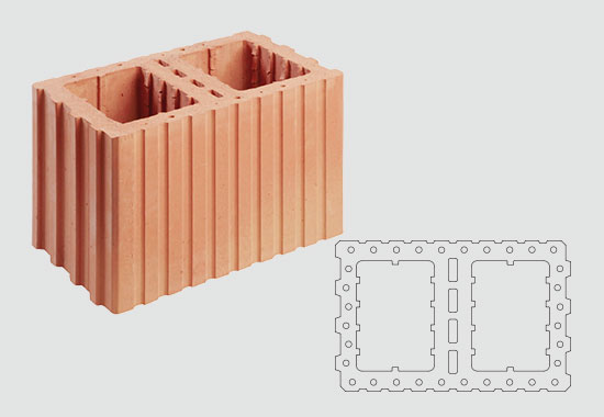 HÖH Backfill-Plance brick 0.8/12 VP 30.0 372x300x249 15 DF - 52788