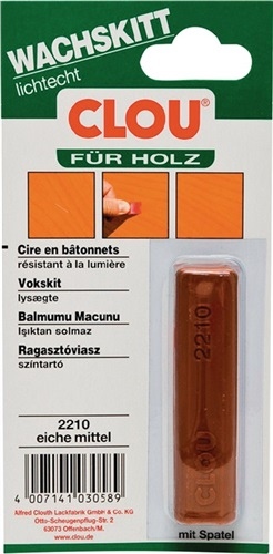 Wax putty sticks colour 2210 oak 15g w.tel Bl.CLOU