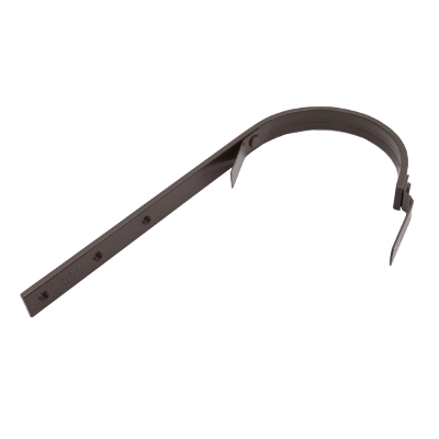Hak rynnowy PREFA średni 333/28x7x383mm brązowy