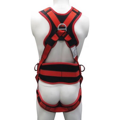 Triuso fall protection set for roof workers