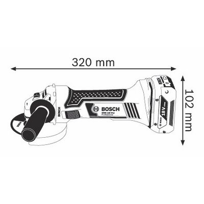 Bosch PRO cordless angle grinder GWS 18-125 V-LI