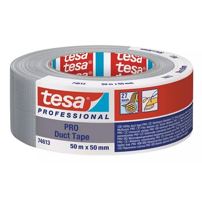 taśma materiałowa tesa® PRO Duct Tape 50mx50mm srebrna - 74613