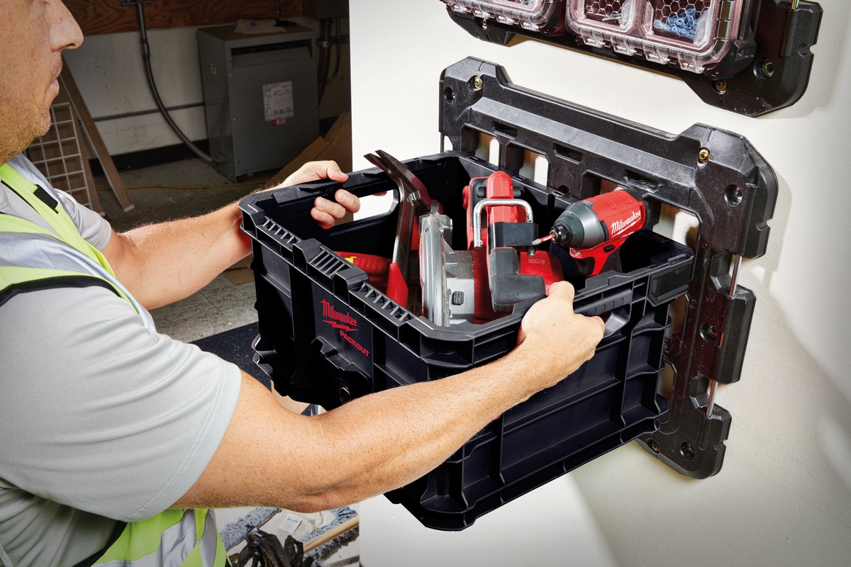 Milwaukee PACKOUT™ Starter-Set 3-teilig Trolley Koffer, Koffer groß und Koffer