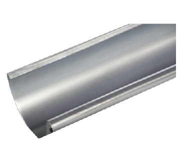 Zinc gutter 40 0.7mm small bead Length 5.00m