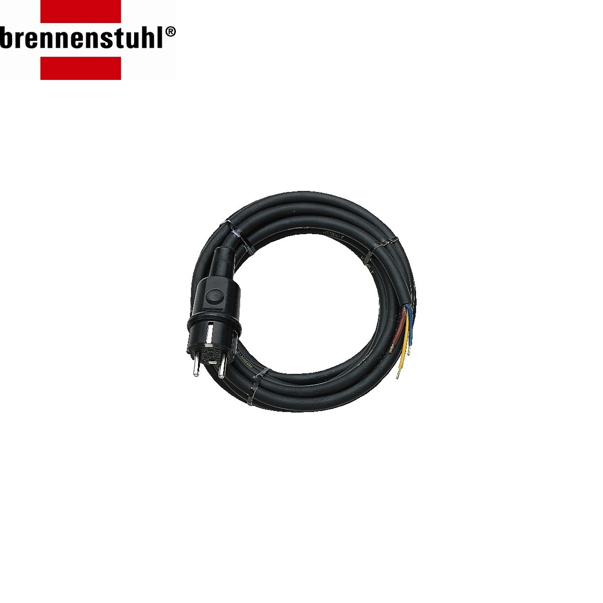Kabel połączeniowy BS 3m H05RR-F 3G1.5 czarny