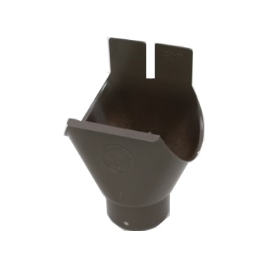 PREFA gutter support 250x80mm brown