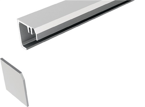 Mounting rail HELM Alu.VA-Eff.elox.Alu.VA-Eff.elox.L.1700mm