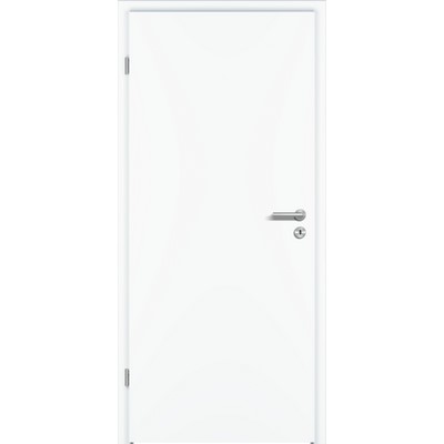 Garant drzwi standardowe biały lakier S 9016 RSP 610x1985mm mała okrągła krawędź BB V0020 DIN L