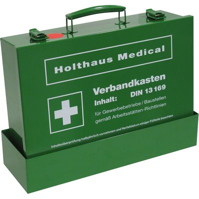 Triuso first aid kit 10-50 Busy Sheet steel incl. holder