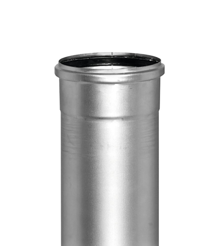 SitaPipe rura ze stali nierdzewnej 100/110mm 2000mm z mufą wciskaną