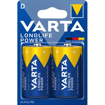 VARTA Batterie Longlife Power D Alkaline 2er DE-Blister