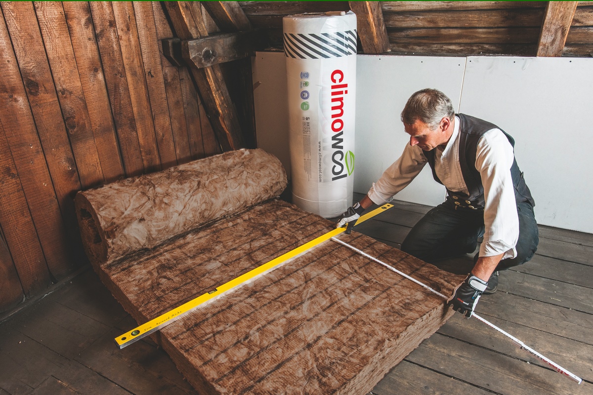 Climowool Klemmfilz KF3 032 180mm 2400x1200mm  - 704435