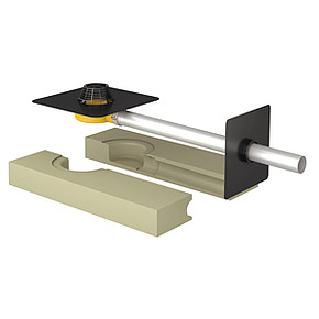 SitaIndra main drainage set, 70 bitumen, stainless steel fuse, vapour spray - 107300