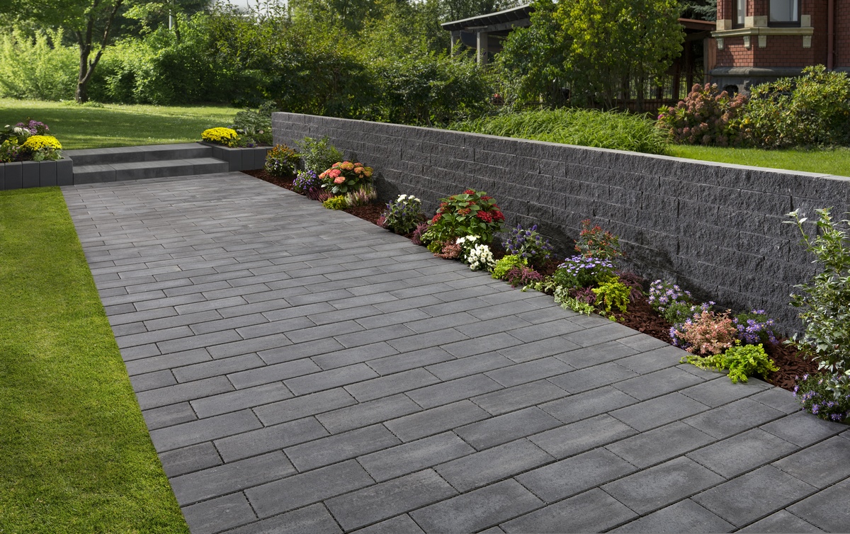 Galanda Antaria ściana GE 30x15x12cm element podstawowy antracyt