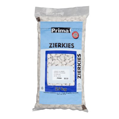 Prima decorative gravel Carrara 25-40mm 25kg