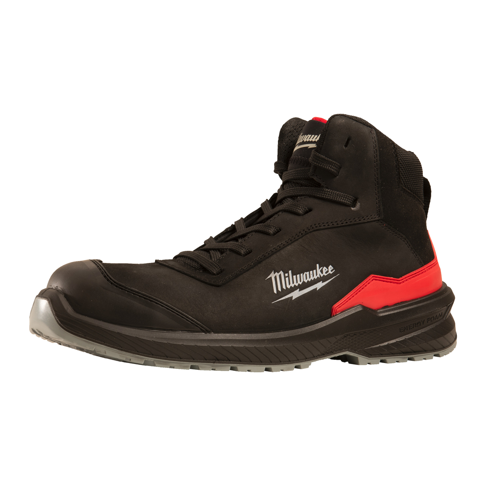 Milwaukee Schnürstiefel S3S Leder schwarz Größe 45 FLEXTRED