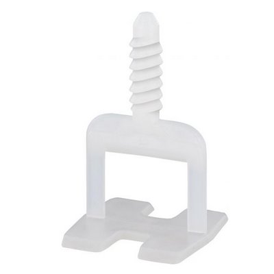 Triuso Gewindelaschen 2mm 200 Stück/Beutel - Fliesenstärke 3-12mm