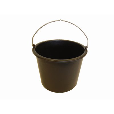 Construction bucket PE black Profi-Line 12l 756571