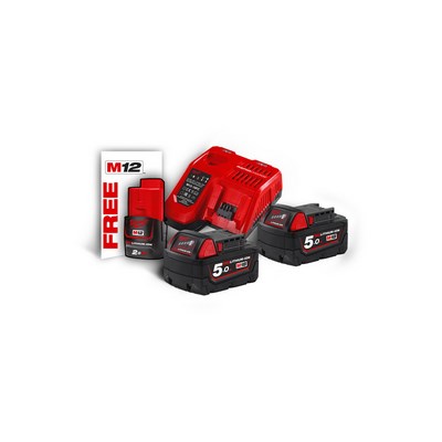 Zestaw startowy Milwaukee M18™ M18NRG-502 NRG Pack 18 V - 4933459217