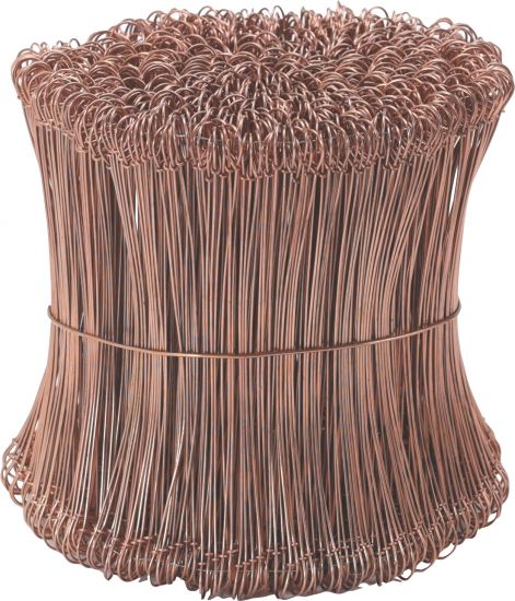Triuso copper-plated concrete binding wire 1x120mm 1000 pcs.