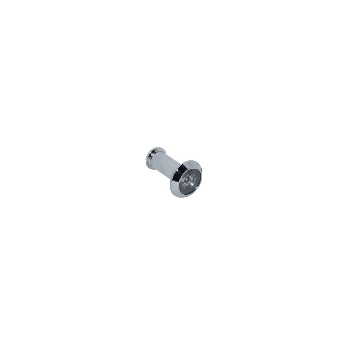 BMB Door viewer brass chrome plated Ø 14mm TS 35-60mm Field of vision 200° - 8550.036