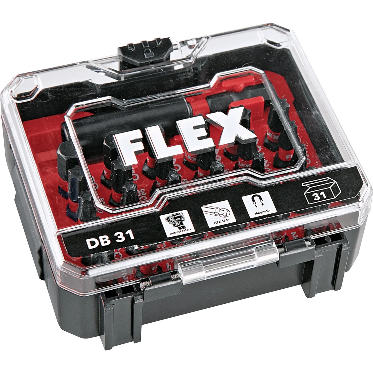 FLEX Bit-Set Schlagfest DB 31 / 31-tlg.