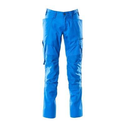 MASCOT® Accelerate Hose m. Knietaschen Stretch-Einsätze azurblau - Gr. 82C52