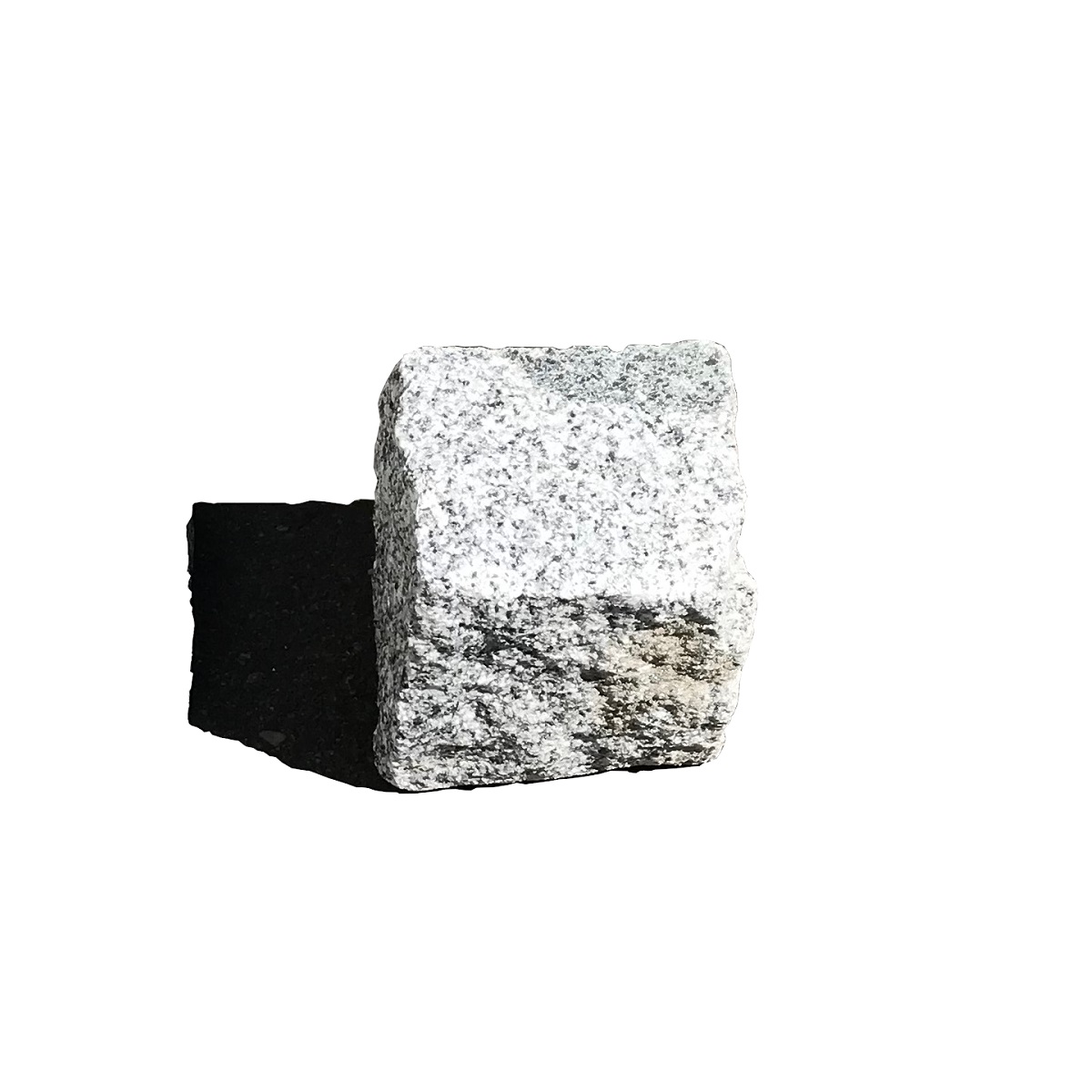 KNKE granite paving MK light grey 8/11 cm in wooden boxes