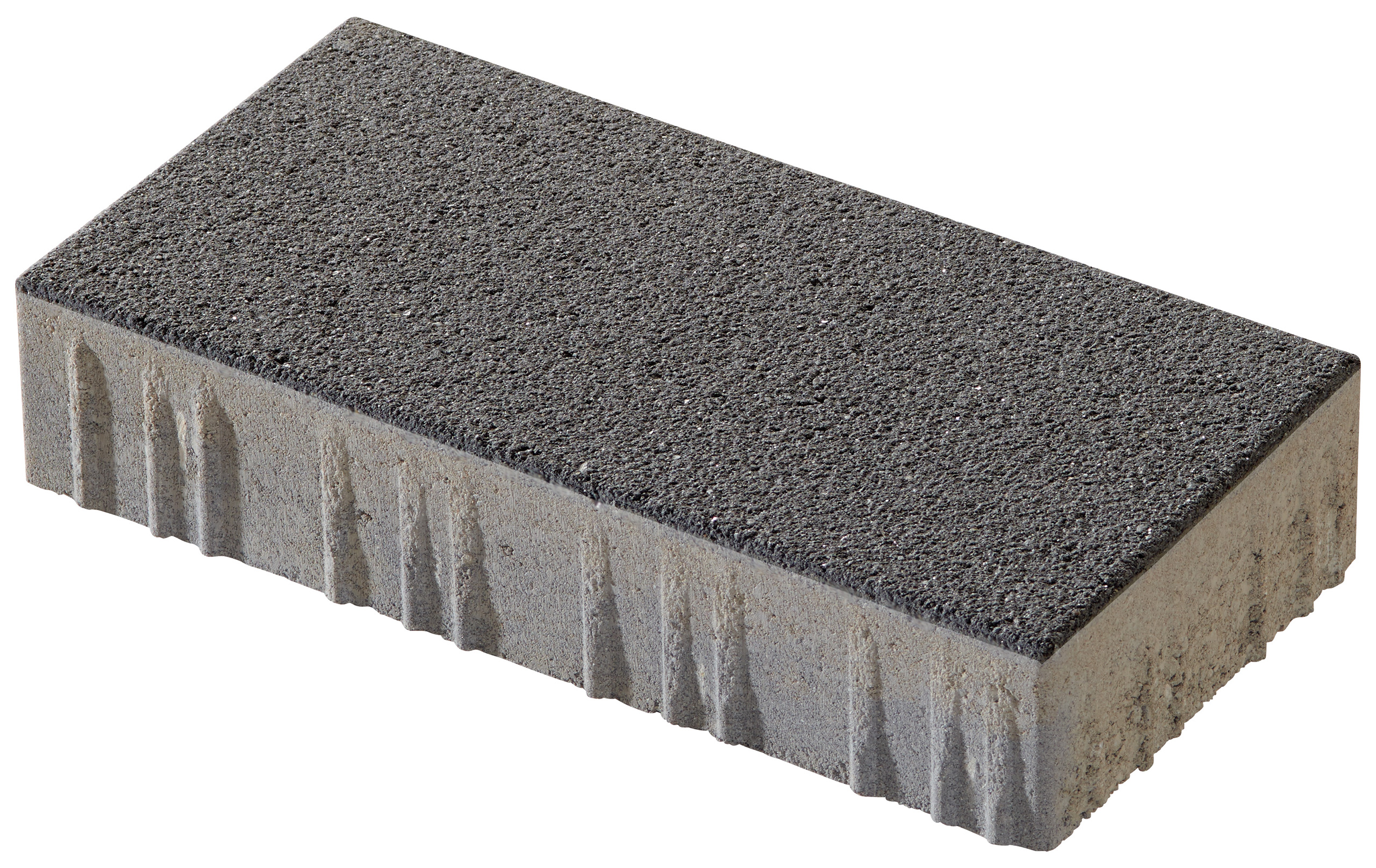 Pflaster Vios-Aqua 20x40x8cm anthrazit kugelgestrahlt