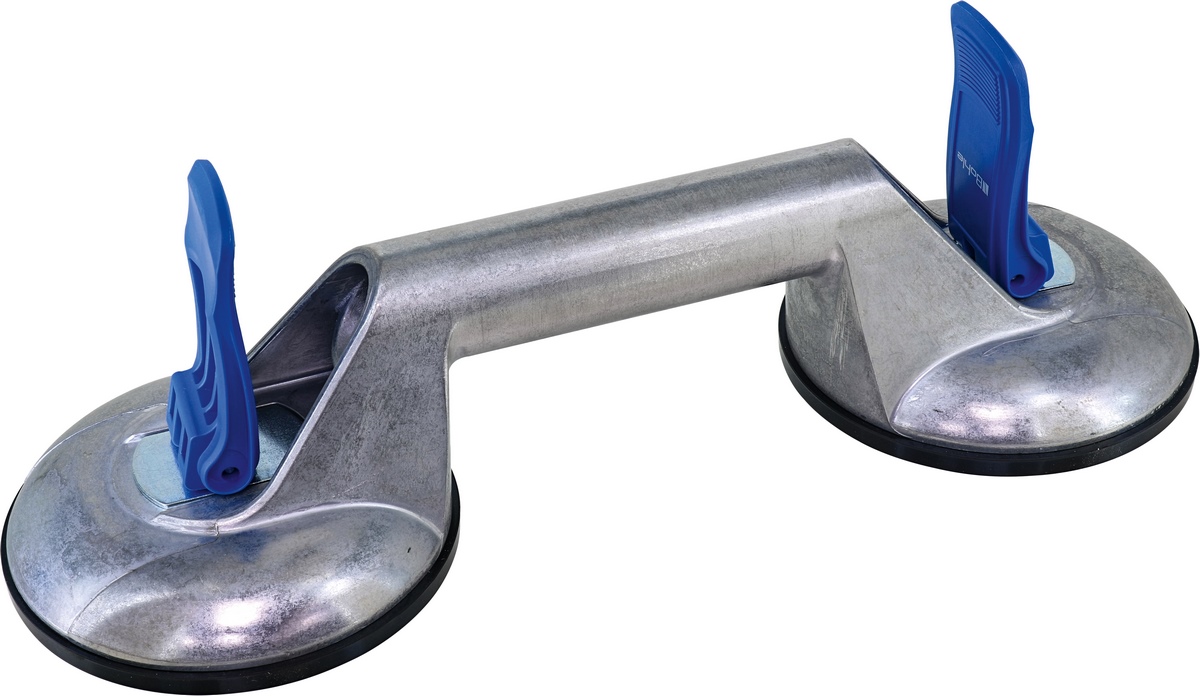 Bohle Veribor® aluminium 2-head suction lifter Load capacity 60kg