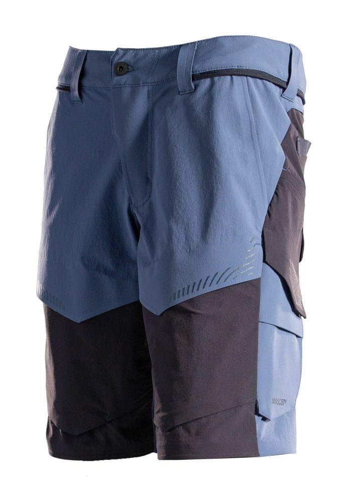 MASCOT® Customized Shorts steinblau/schwarzblau - Gr. 24C50