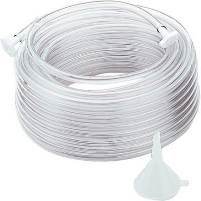 Triuso PVC hose with funnel and 2 plugs 20m
