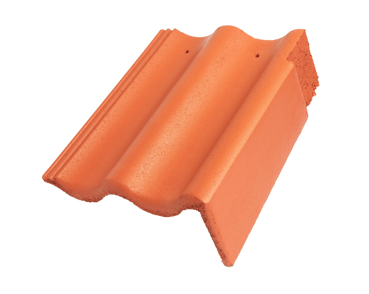 Braas Harzer Pfanne 10 StarMATT Classic Red Dachówka szczytowa 8,8 re