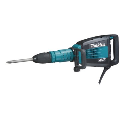 Makita electric chisel hammer HM1214C w. D-handle cpl.
