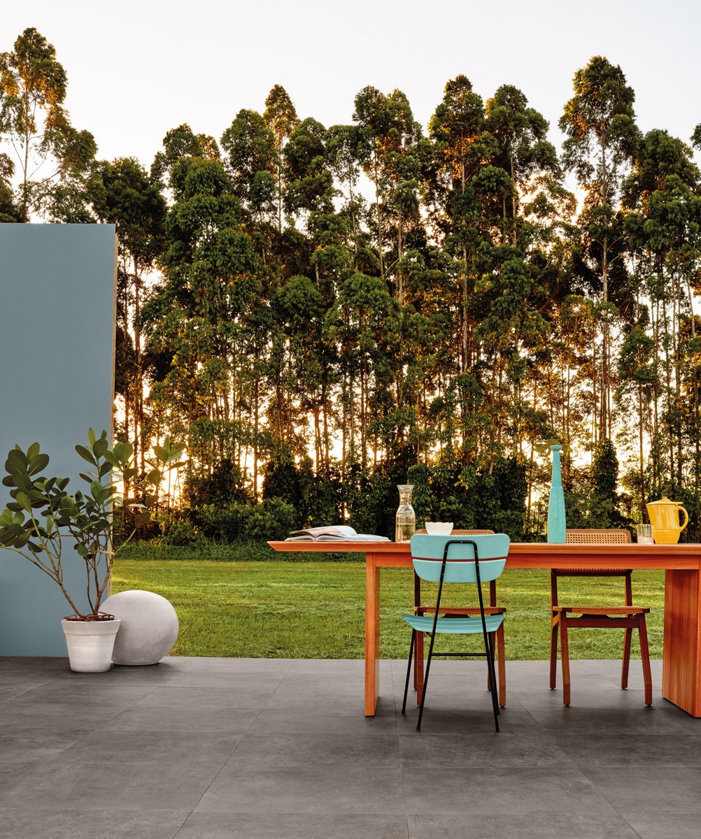 KNKE Eco Concrete grau glasiert matt 60x60x3cm rektifiziert