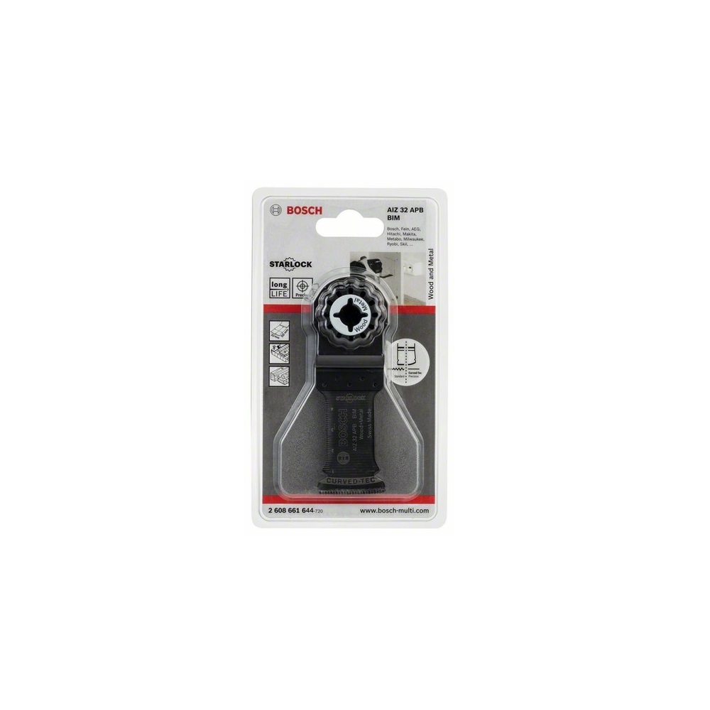 Bosch plunge-cut saw blade for wood and metal AIZ 28 EB BIM