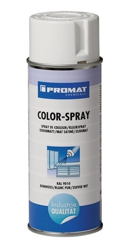 Colour spray pure white semi-matt 9010 400 ml spray can CHEMICALS
